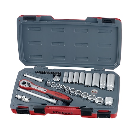 Teng Tools T3835AF 35 Piece 3/8" Drive AF Socket Set T3835AF